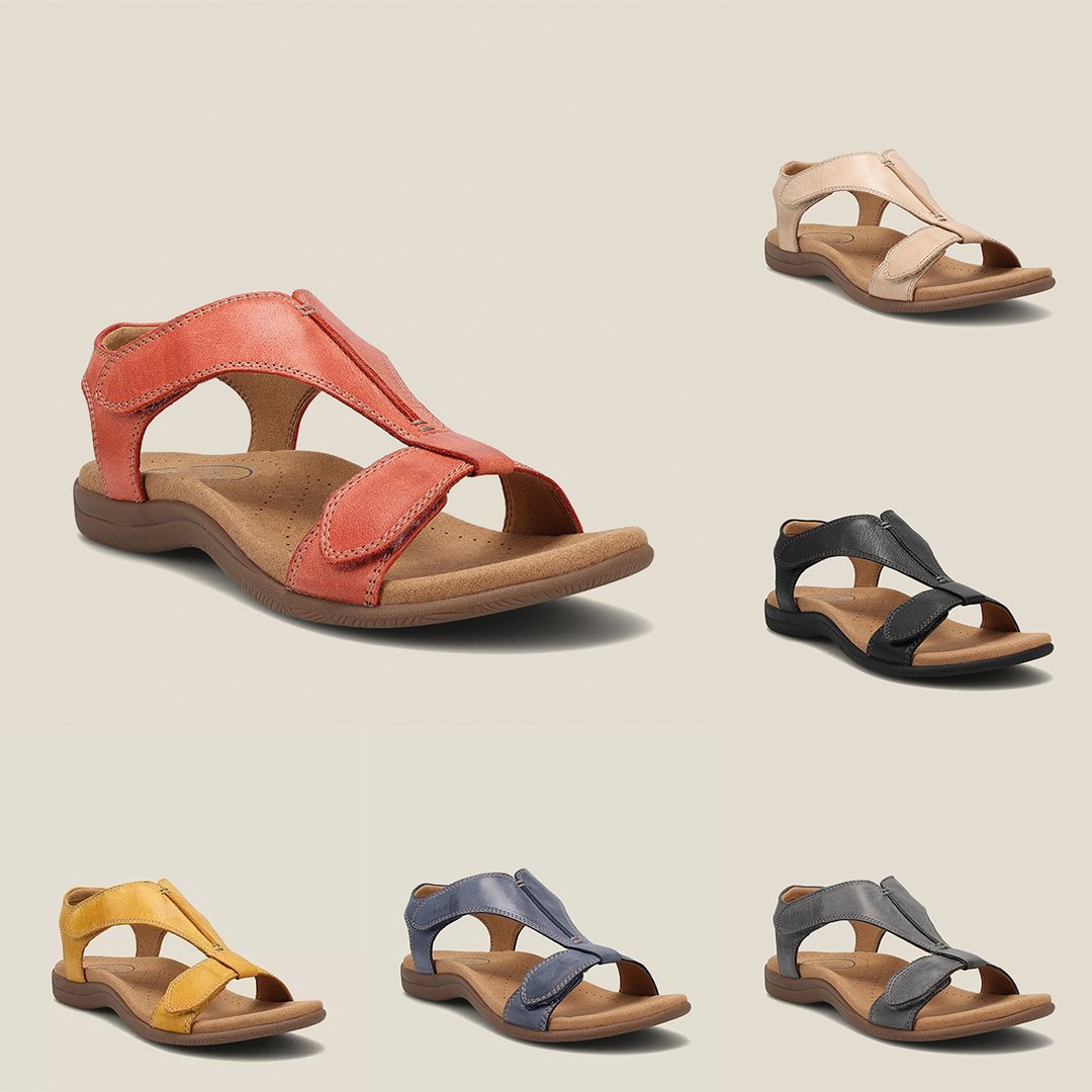 Rihanna™ | Orthopedische Lederen Sandalen