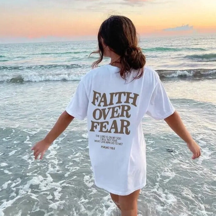 Salmones Faith Over Fear T-Shirt