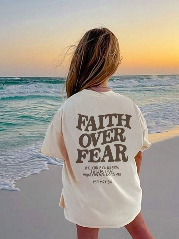 Salmones Faith Over Fear T-Shirt