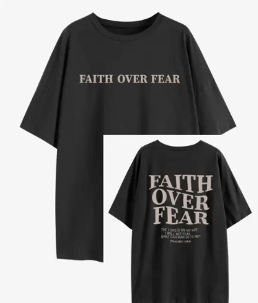 Salmones Faith Over Fear T-Shirt